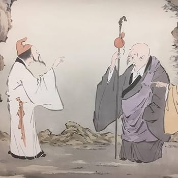 Amazon.co.jp: 掛け軸 小出 陽祐作 虎渓三笑 桐箱付き : おもちゃ